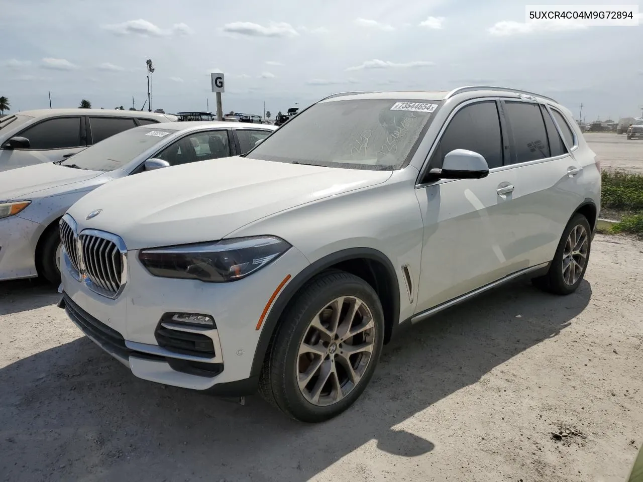 2021 BMW X5 Sdrive 40I VIN: 5UXCR4C04M9G72894 Lot: 73544654