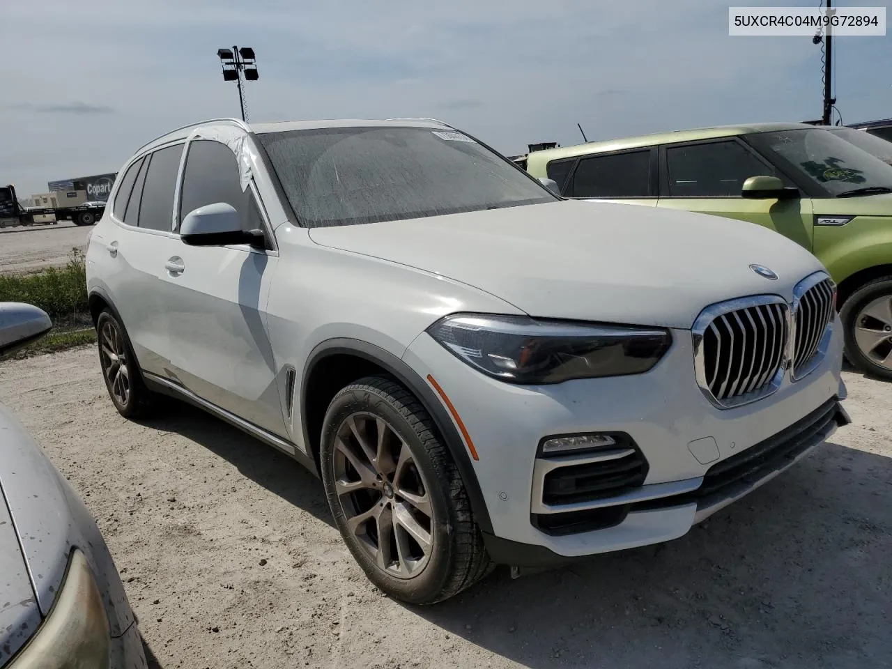 2021 BMW X5 Sdrive 40I VIN: 5UXCR4C04M9G72894 Lot: 73544654