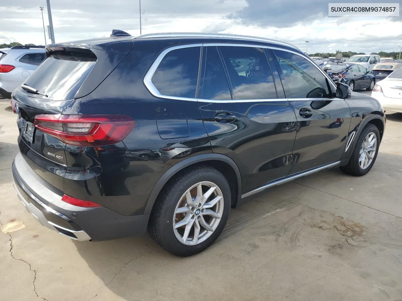 2021 BMW X5 Sdrive 40I VIN: 5UXCR4C08M9G74857 Lot: 74629134