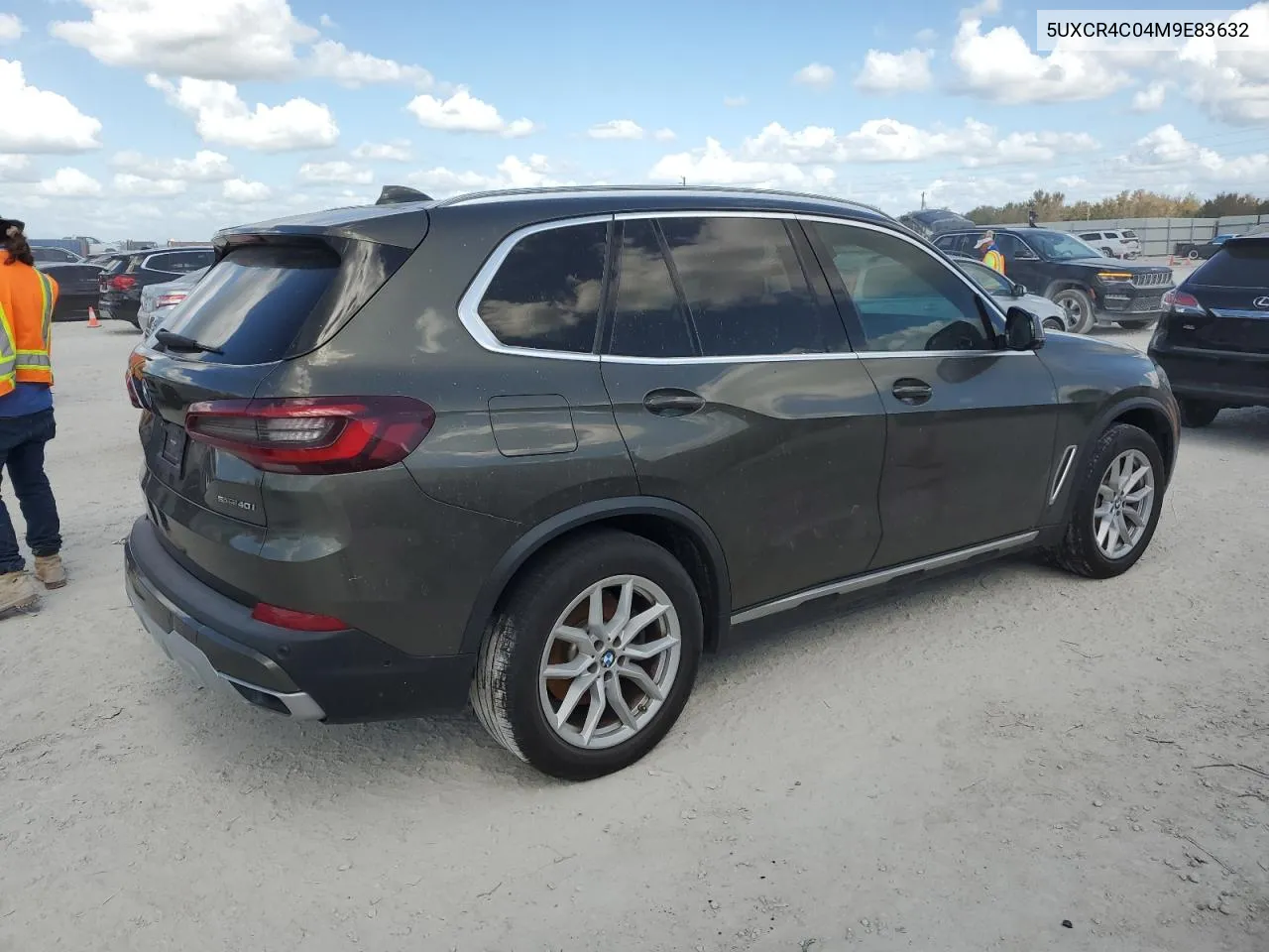 2021 BMW X5 Sdrive 40I VIN: 5UXCR4C04M9E83632 Lot: 74900324