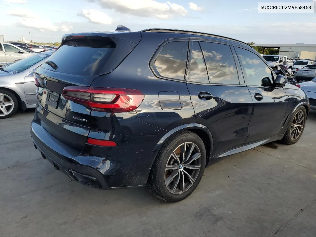 2021 BMW X5 xDrive40I VIN: 5UXCR6C02M9F58453 Lot: 75119934