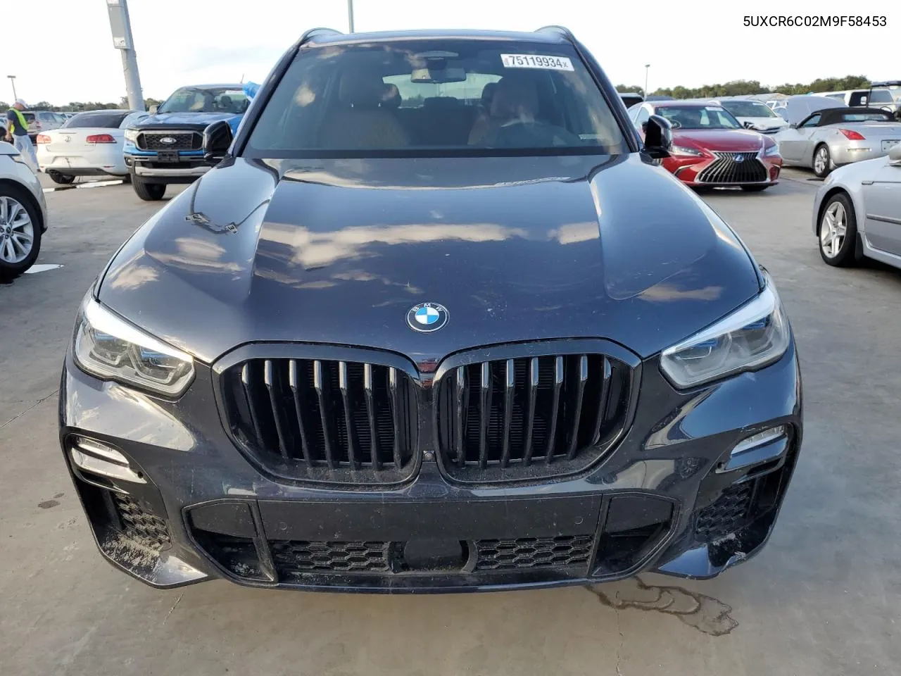 2021 BMW X5 xDrive40I VIN: 5UXCR6C02M9F58453 Lot: 75119934