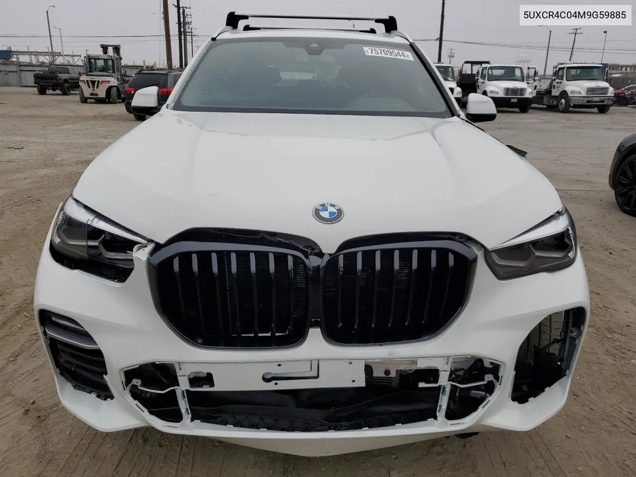 2021 BMW X5 Sdrive 40I VIN: 5UXCR4C04M9G59885 Lot: 75709544