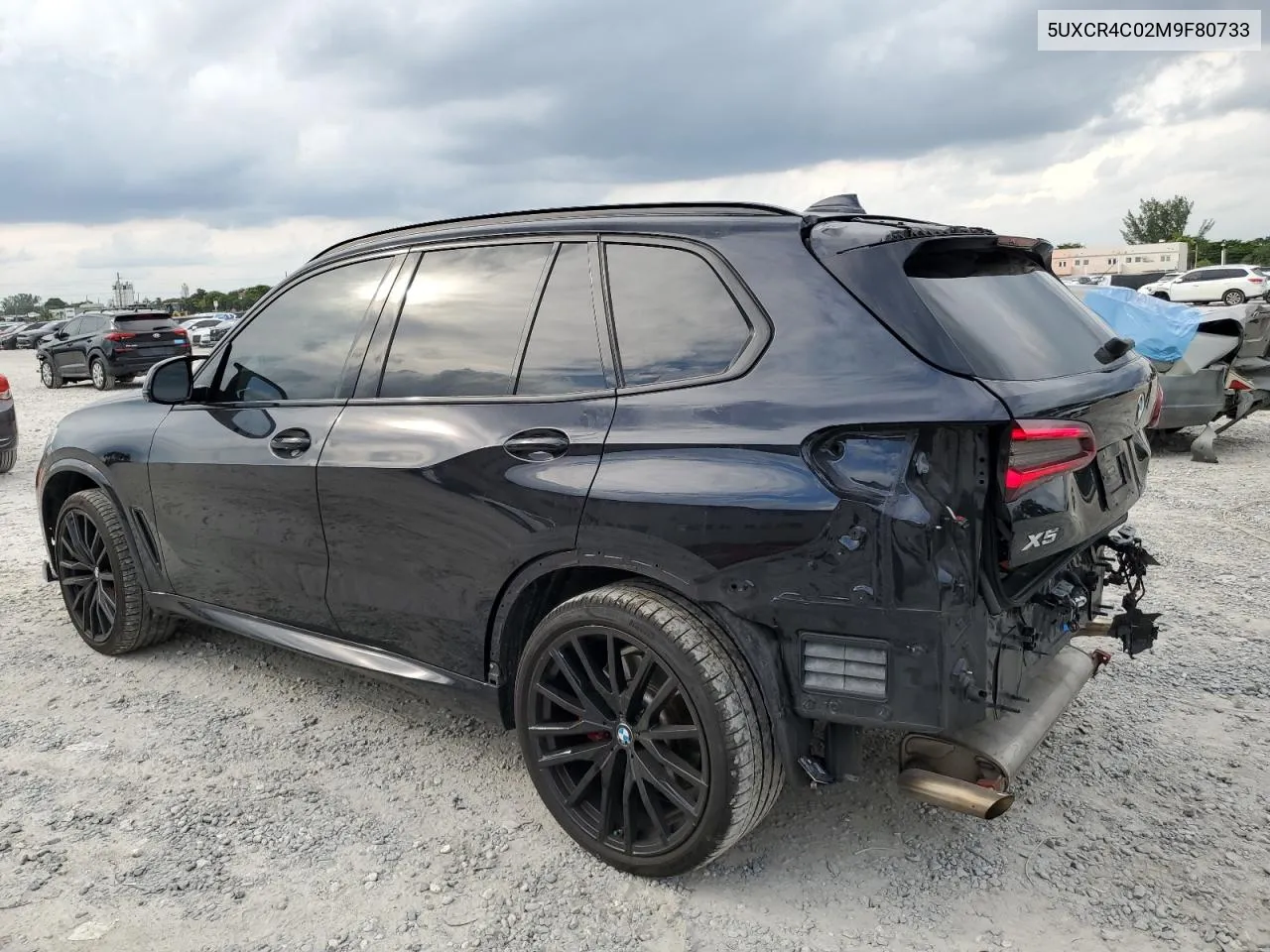 2021 BMW X5 Sdrive 40I VIN: 5UXCR4C02M9F80733 Lot: 76057574