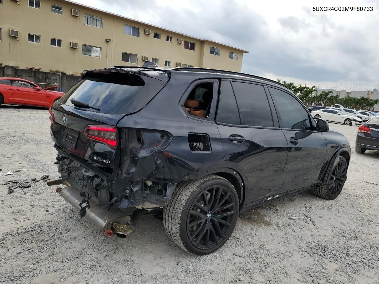 2021 BMW X5 Sdrive 40I VIN: 5UXCR4C02M9F80733 Lot: 76057574