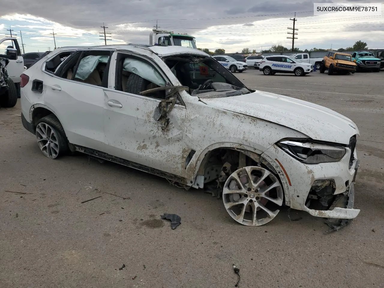 2021 BMW X5 xDrive40I VIN: 5UXCR6C04M9E78751 Lot: 76404204