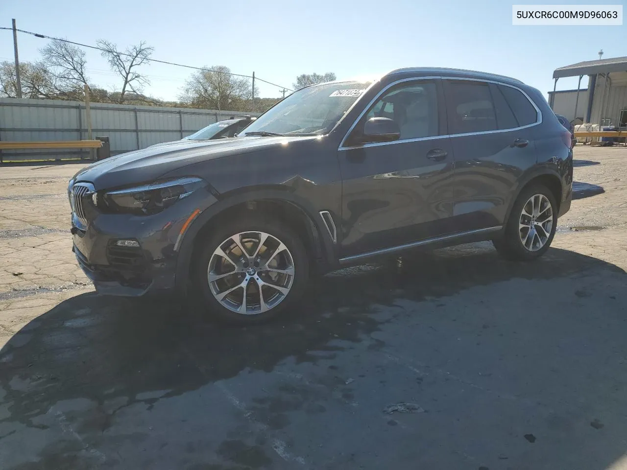 2021 BMW X5 xDrive40I VIN: 5UXCR6C00M9D96063 Lot: 76471874