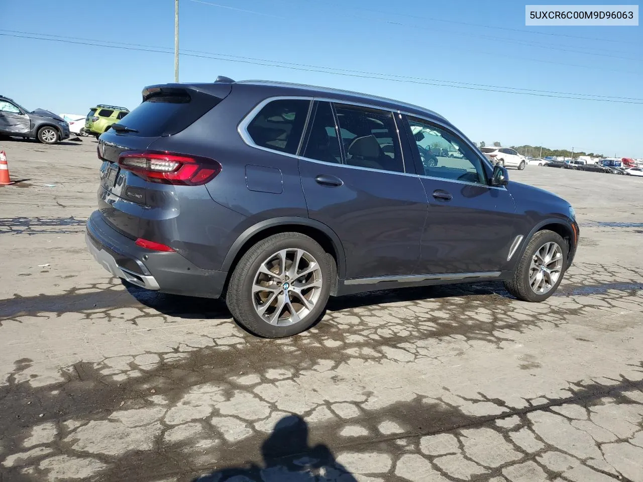 2021 BMW X5 xDrive40I VIN: 5UXCR6C00M9D96063 Lot: 76471874