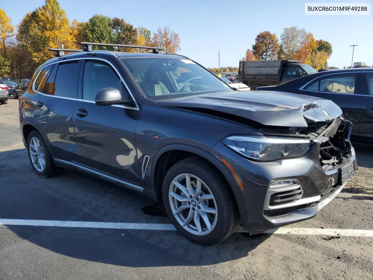 2021 BMW X5 xDrive40I VIN: 5UXCR6C01M9F49288 Lot: 77077464