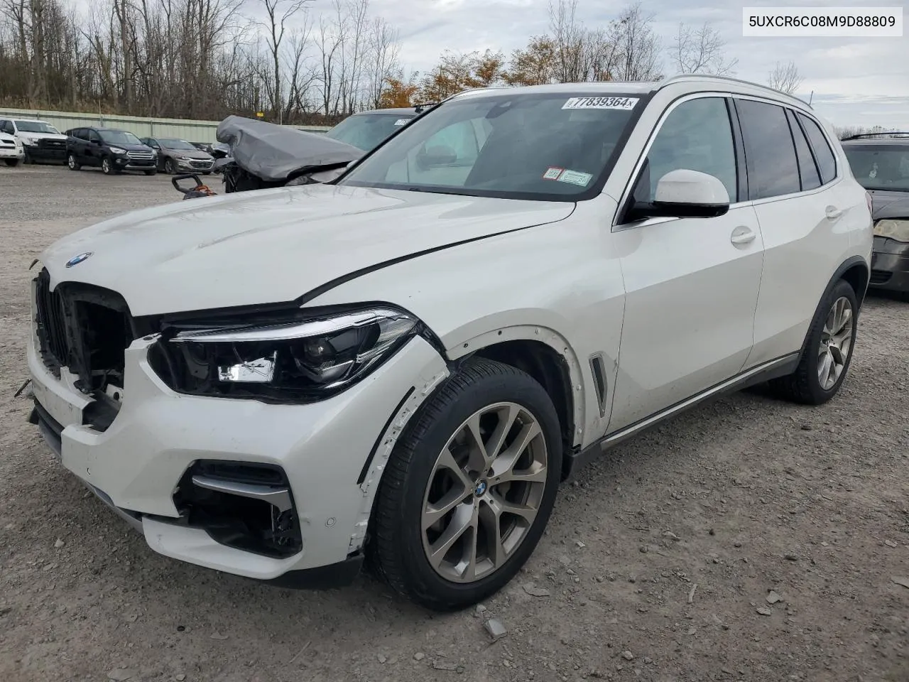 2021 BMW X5 xDrive40I VIN: 5UXCR6C08M9D88809 Lot: 77839364