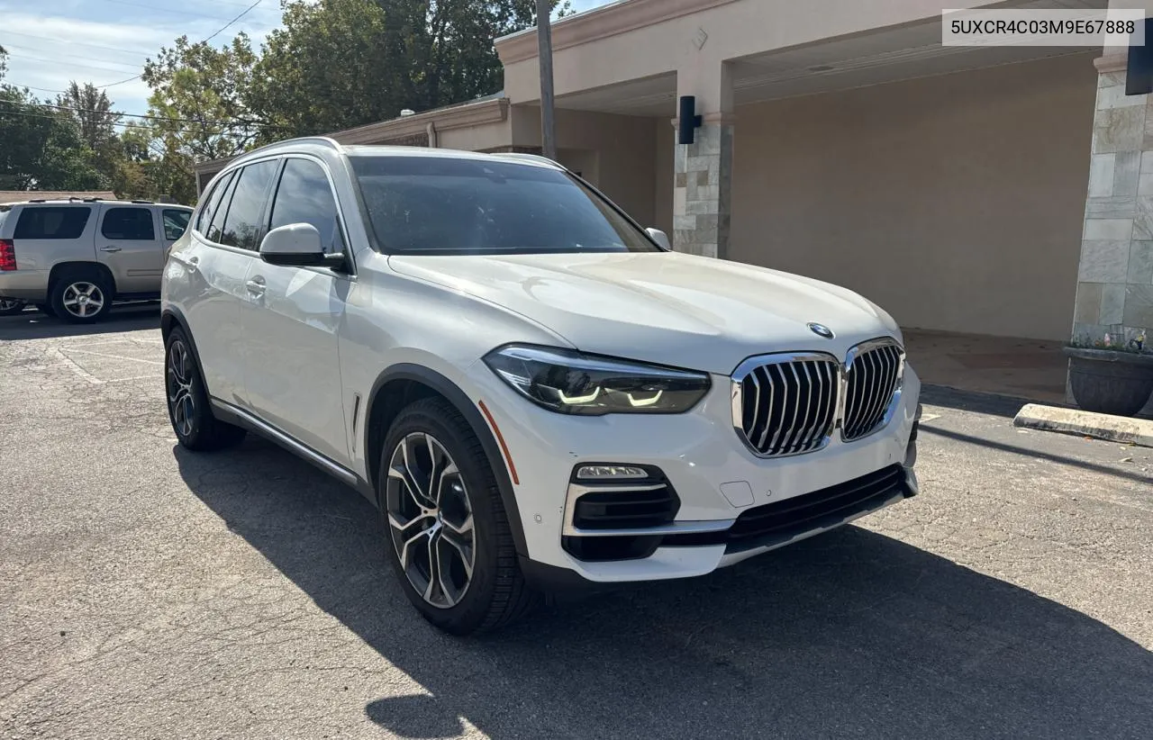 2021 BMW X5 Sdrive 40I VIN: 5UXCR4C03M9E67888 Lot: 78483154