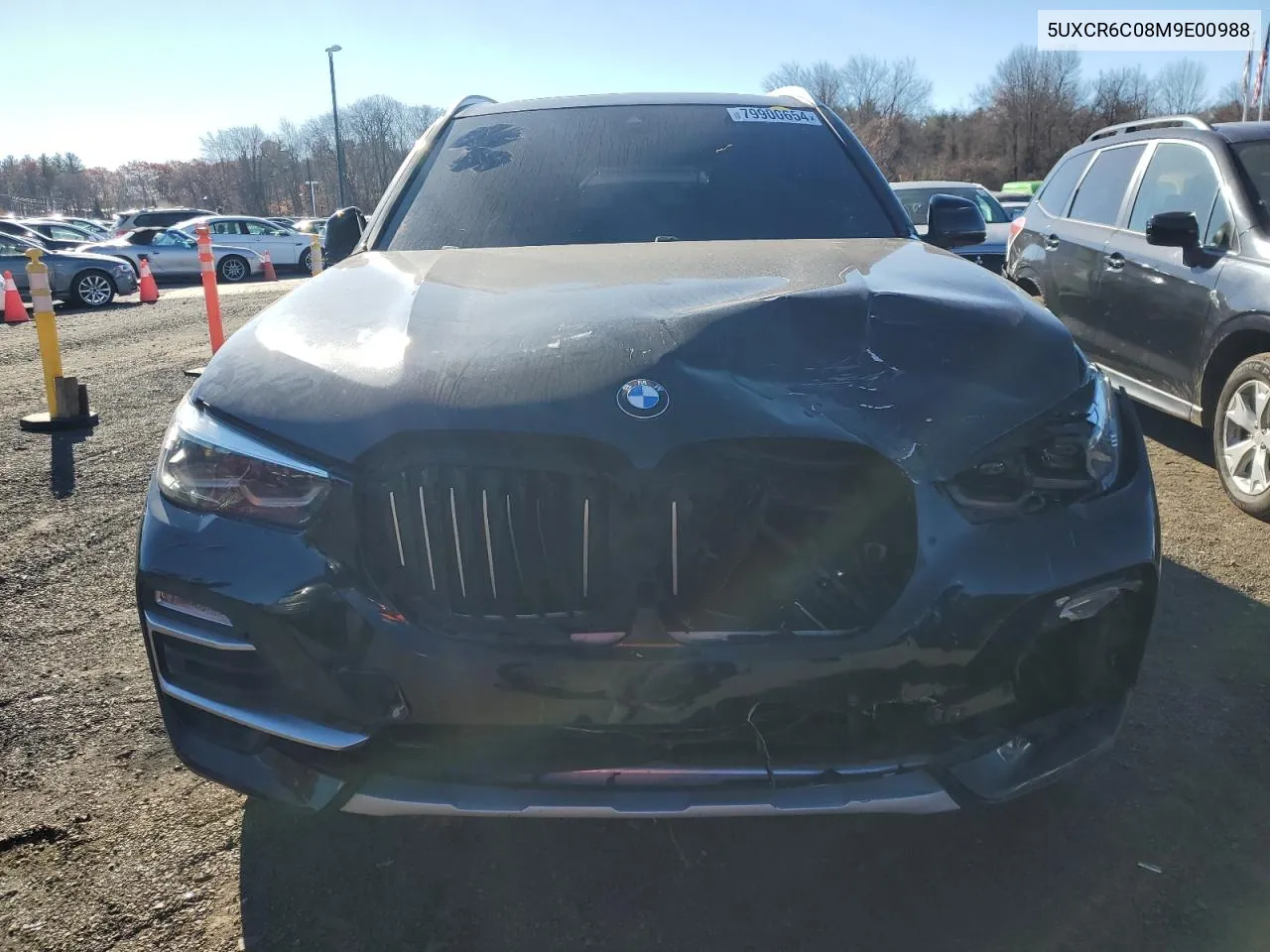 2021 BMW X5 xDrive40I VIN: 5UXCR6C08M9E00988 Lot: 79900654