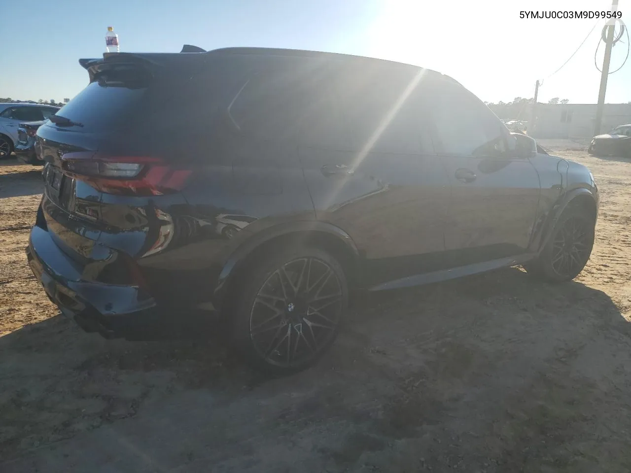 2021 BMW X5 M VIN: 5YMJU0C03M9D99549 Lot: 80499214