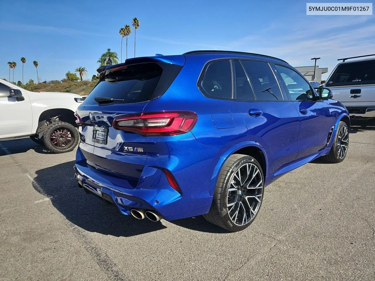 2021 BMW X5 M VIN: 5YMJU0C01M9F01267 Lot: 82042094