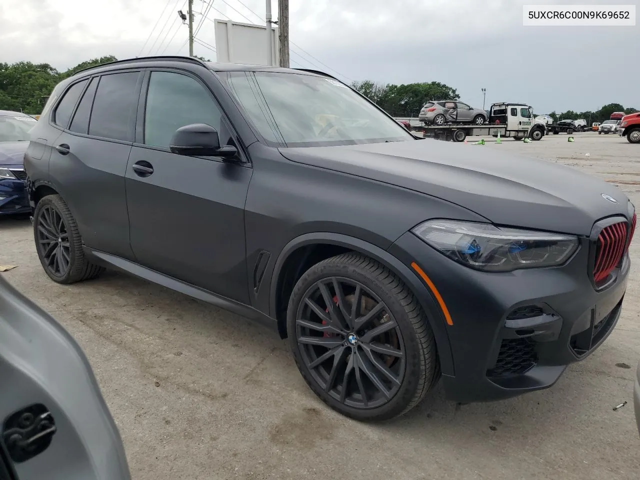 2022 BMW X5 xDrive40I VIN: 5UXCR6C00N9K69652 Lot: 56133514