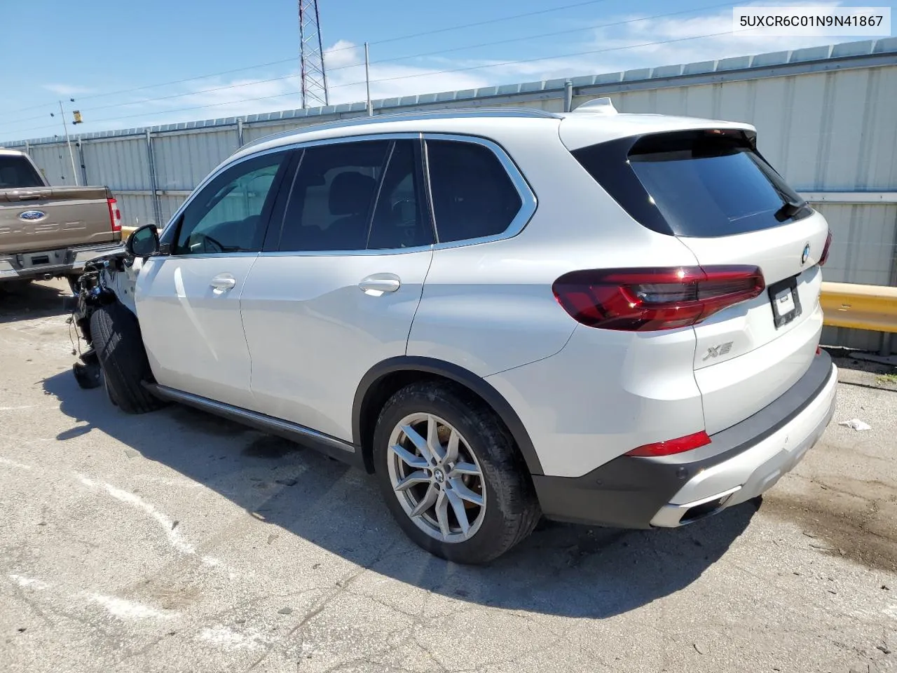 5UXCR6C01N9N41867 2022 BMW X5 xDrive40I