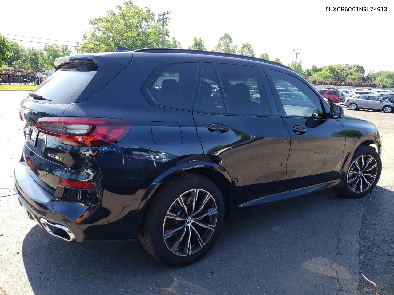 2022 BMW X5 xDrive40I VIN: 5UXCR6C01N9L74913 Lot: 59883314