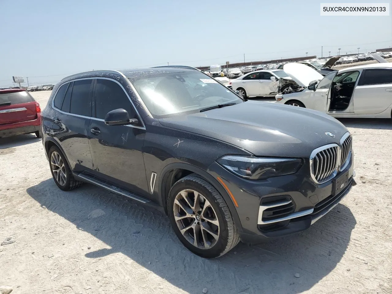 2022 BMW X5 Sdrive 40I VIN: 5UXCR4C0XN9N20133 Lot: 62242884