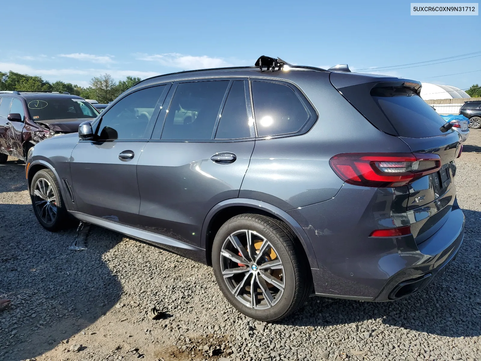 2022 BMW X5 xDrive40I VIN: 5UXCR6C0XN9N31712 Lot: 66980254