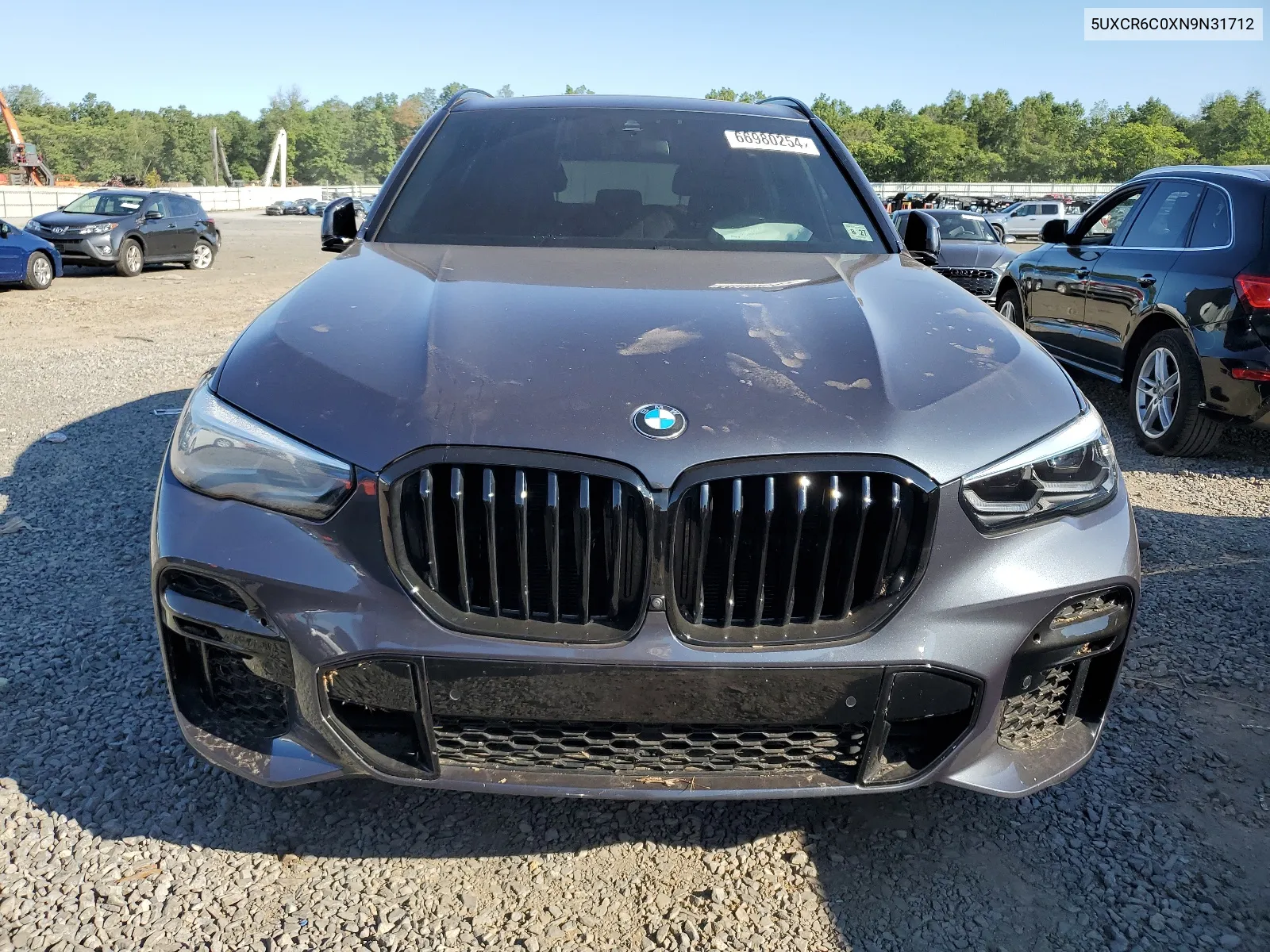 2022 BMW X5 xDrive40I VIN: 5UXCR6C0XN9N31712 Lot: 66980254