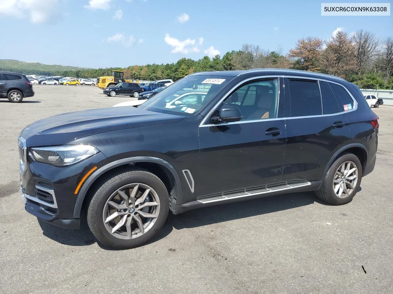 2022 BMW X5 xDrive40I VIN: 5UXCR6C0XN9K63308 Lot: 68624614