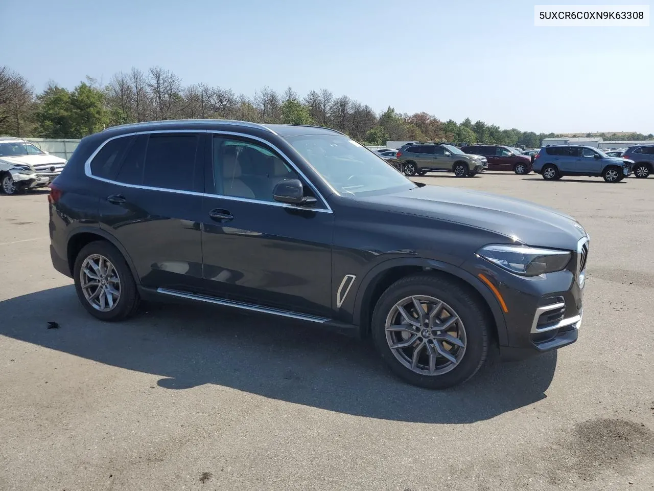 2022 BMW X5 xDrive40I VIN: 5UXCR6C0XN9K63308 Lot: 68624614