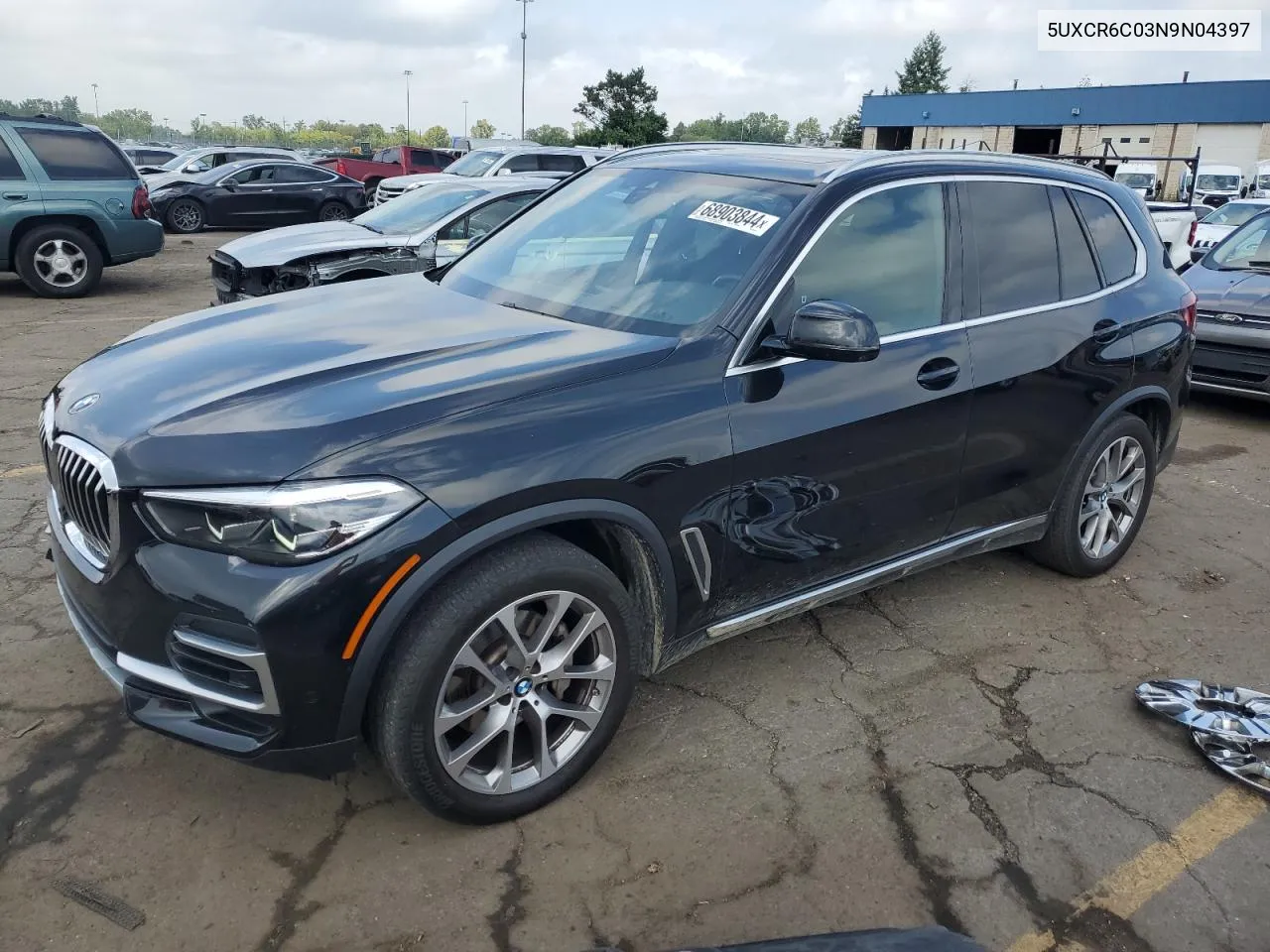 2022 BMW X5 xDrive40I VIN: 5UXCR6C03N9N04397 Lot: 68903844