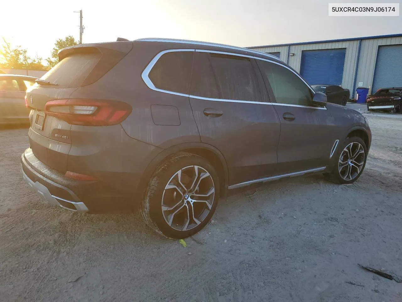 2022 BMW X5 Sdrive 40I VIN: 5UXCR4C03N9J06174 Lot: 69821874