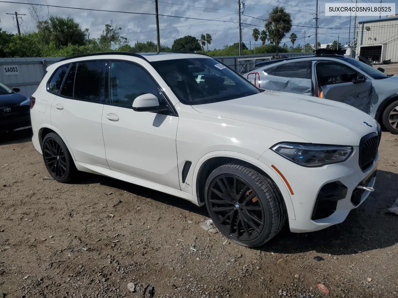 2022 BMW X5 Sdrive 40I VIN: 5UXCR4C05N9L80525 Lot: 72080254