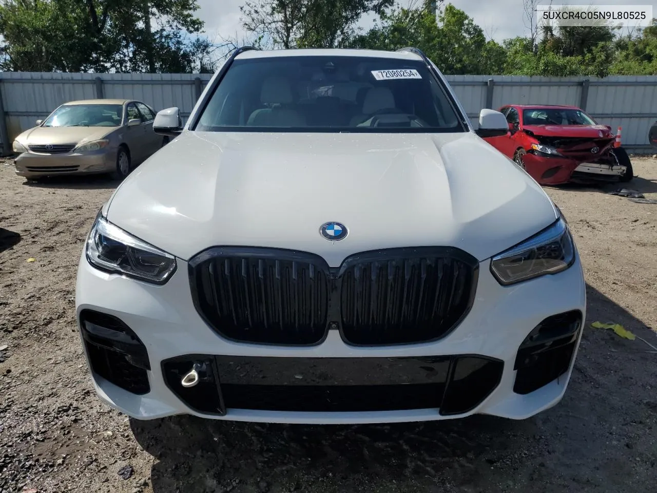 2022 BMW X5 Sdrive 40I VIN: 5UXCR4C05N9L80525 Lot: 72080254