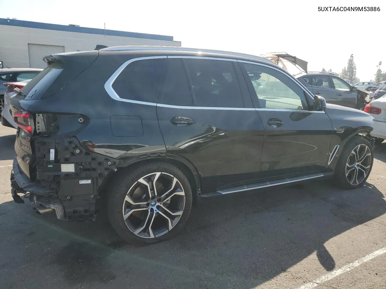 2022 BMW X5 xDrive45E VIN: 5UXTA6C04N9M53886 Lot: 73097994