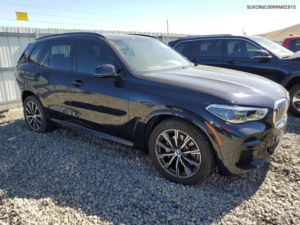 2022 BMW X5 xDrive40I VIN: 5UXCR6C00N9M02815 Lot: 73429134