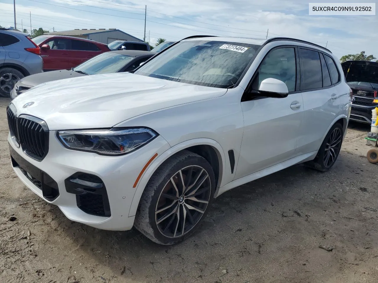 2022 BMW X5 Sdrive 40I VIN: 5UXCR4C09N9L92502 Lot: 73731484