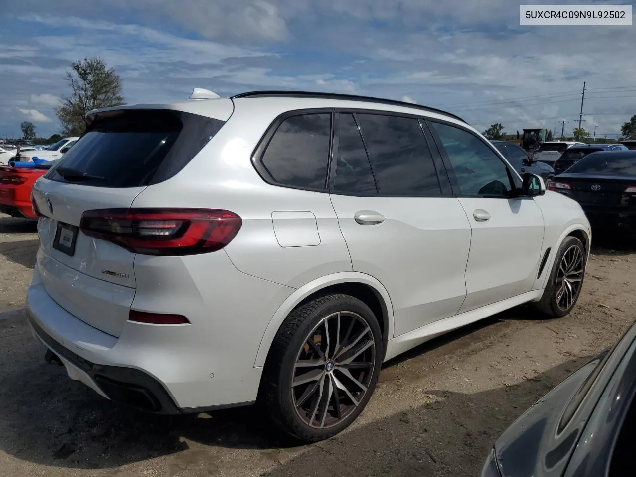 2022 BMW X5 Sdrive 40I VIN: 5UXCR4C09N9L92502 Lot: 73731484