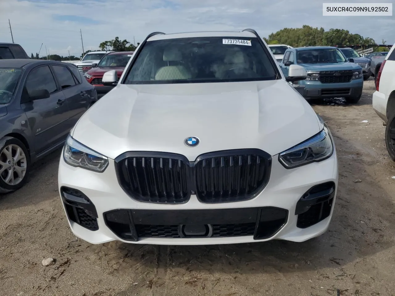 2022 BMW X5 Sdrive 40I VIN: 5UXCR4C09N9L92502 Lot: 73731484