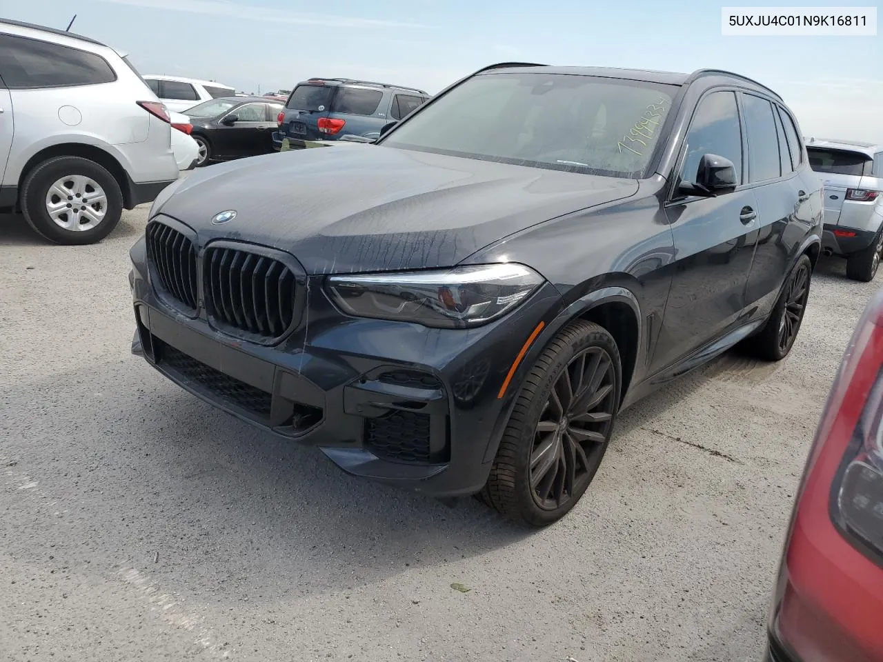 2022 BMW X5 M50I VIN: 5UXJU4C01N9K16811 Lot: 73994334