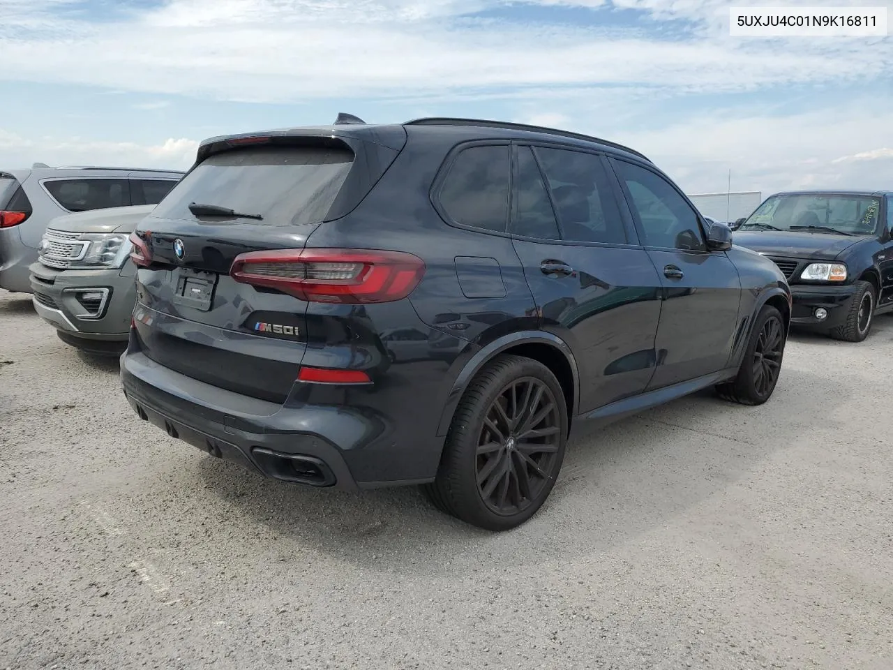 2022 BMW X5 M50I VIN: 5UXJU4C01N9K16811 Lot: 73994334