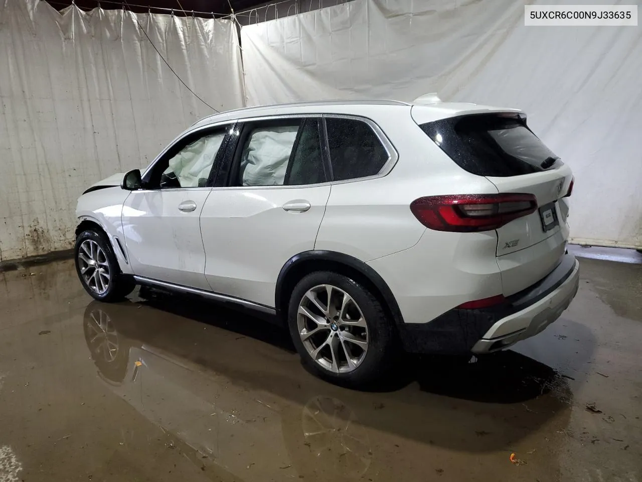 2022 BMW X5 xDrive40I VIN: 5UXCR6C00N9J33635 Lot: 75044474