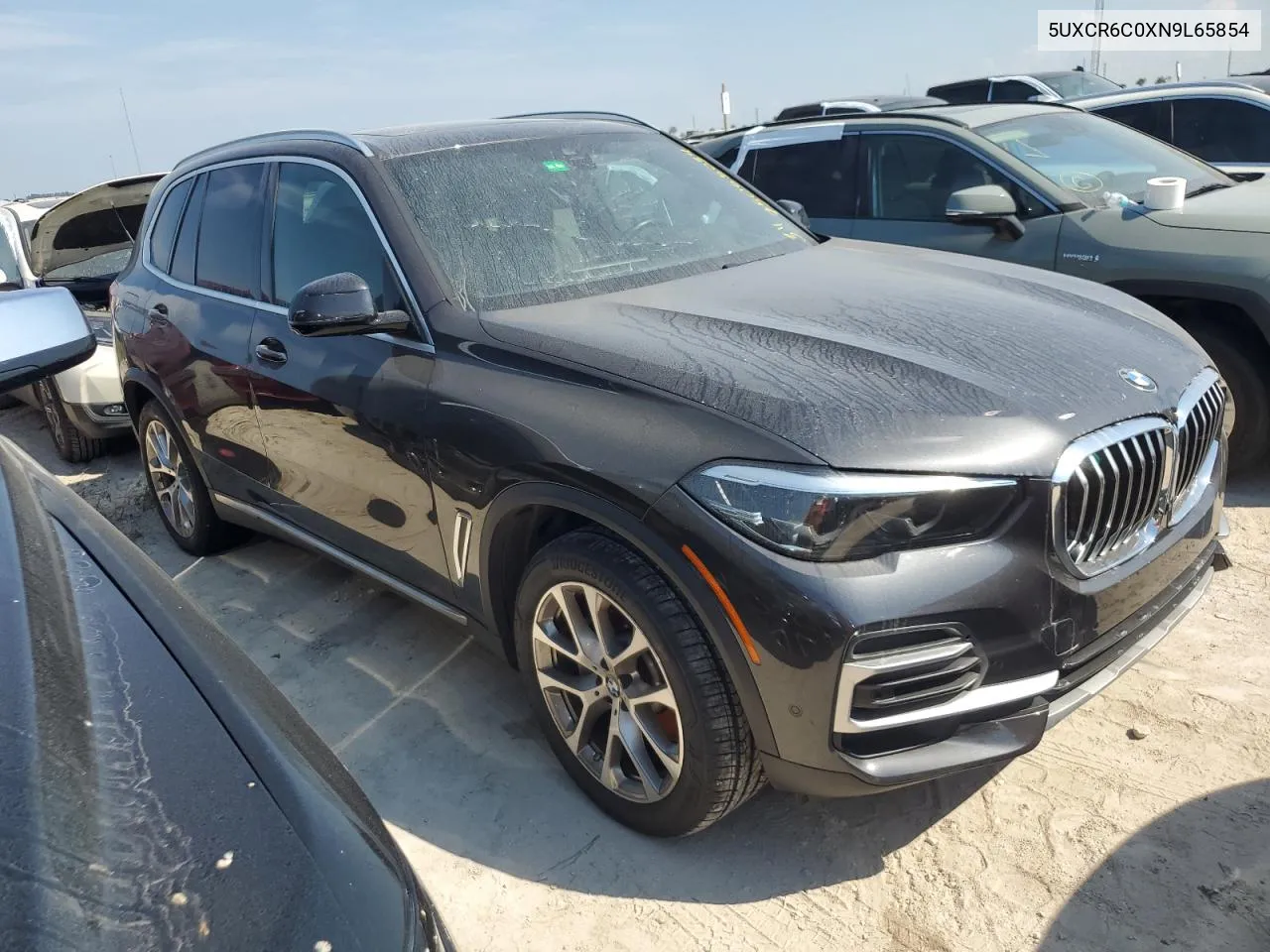 2022 BMW X5 xDrive40I VIN: 5UXCR6C0XN9L65854 Lot: 75065034