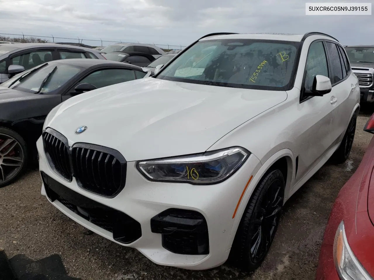 2022 BMW X5 xDrive40I VIN: 5UXCR6C05N9J39155 Lot: 75533994