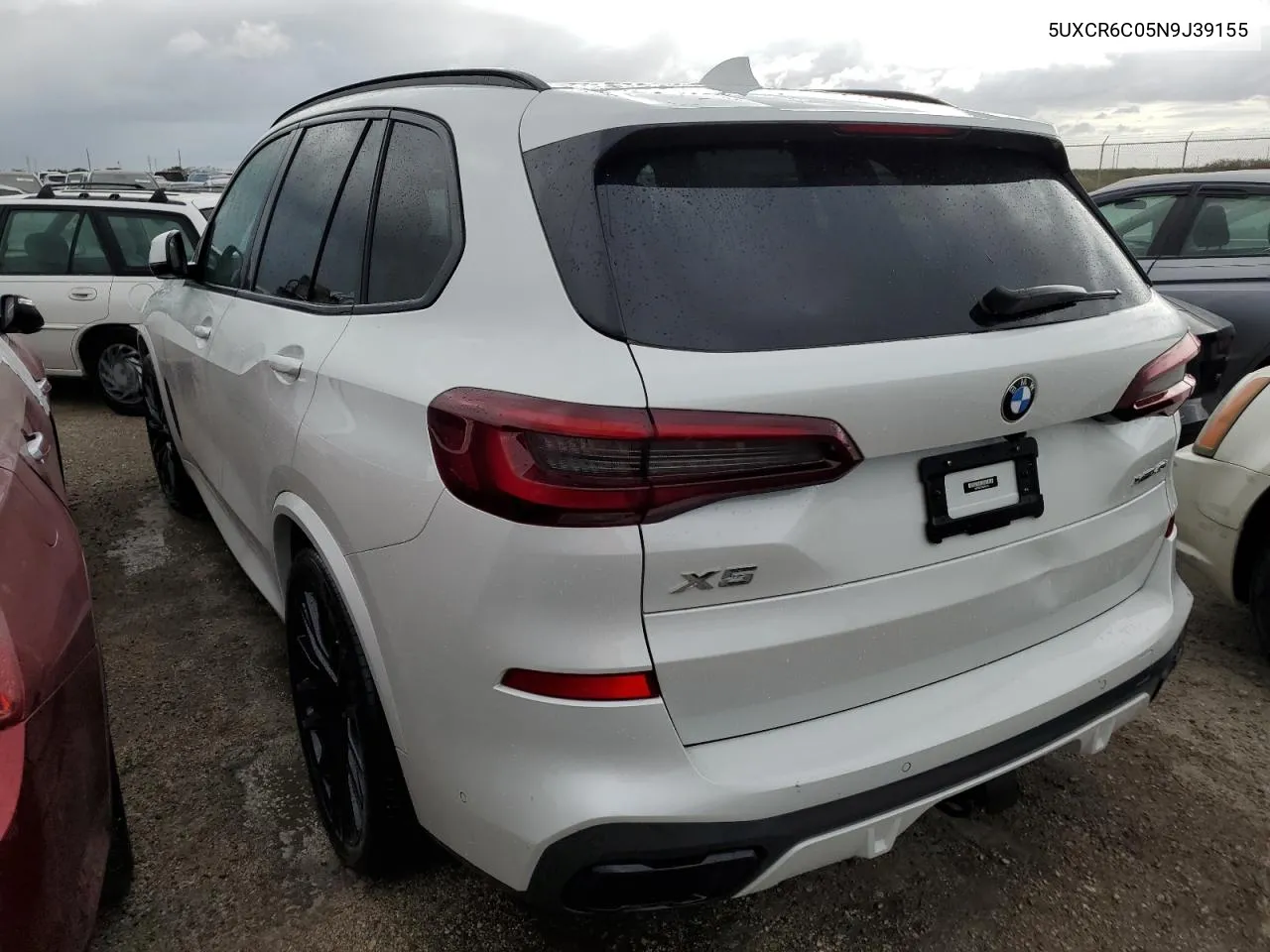 2022 BMW X5 xDrive40I VIN: 5UXCR6C05N9J39155 Lot: 75533994