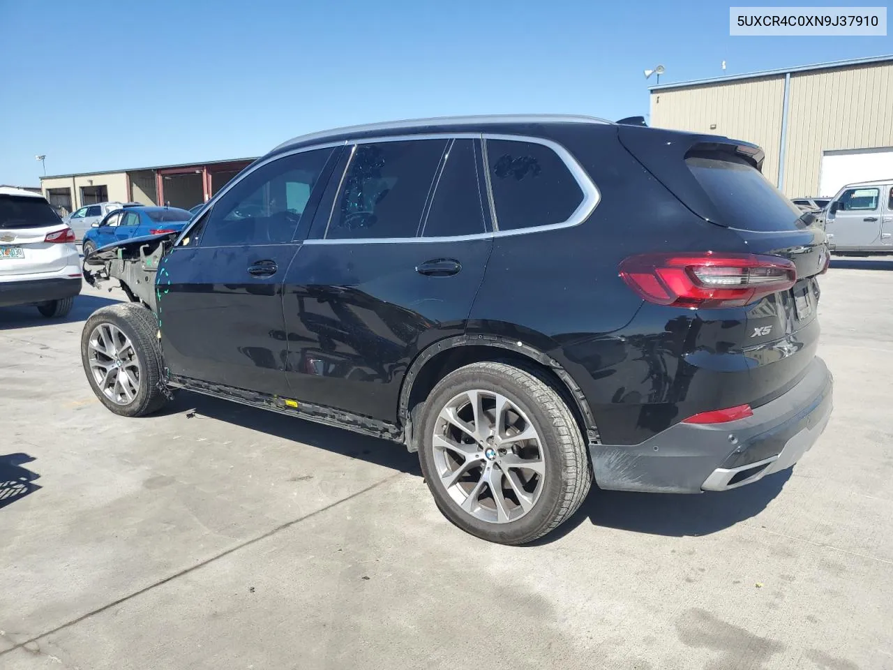 2022 BMW X5 Sdrive 40I VIN: 5UXCR4C0XN9J37910 Lot: 75622454