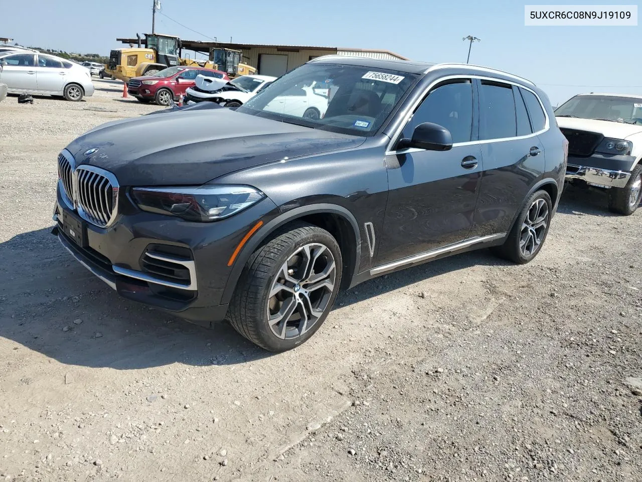 2022 BMW X5 xDrive40I VIN: 5UXCR6C08N9J19109 Lot: 75658244