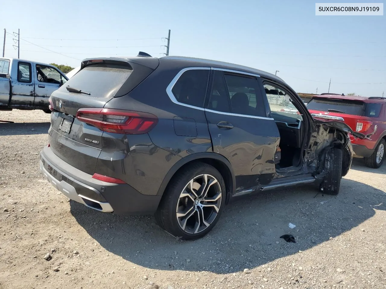 2022 BMW X5 xDrive40I VIN: 5UXCR6C08N9J19109 Lot: 75658244