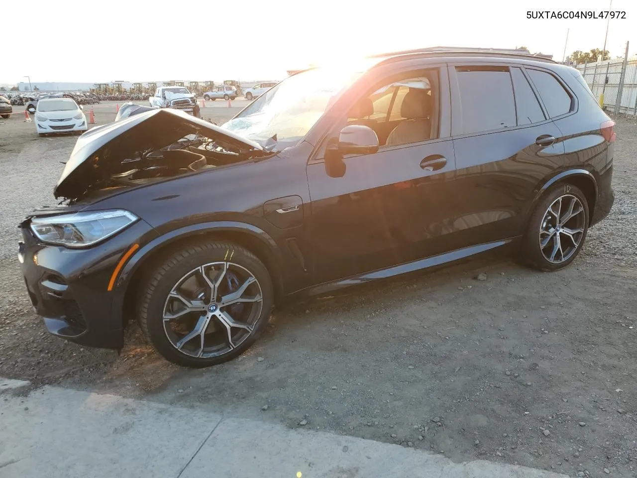 2022 BMW X5 xDrive45E VIN: 5UXTA6C04N9L47972 Lot: 75914444