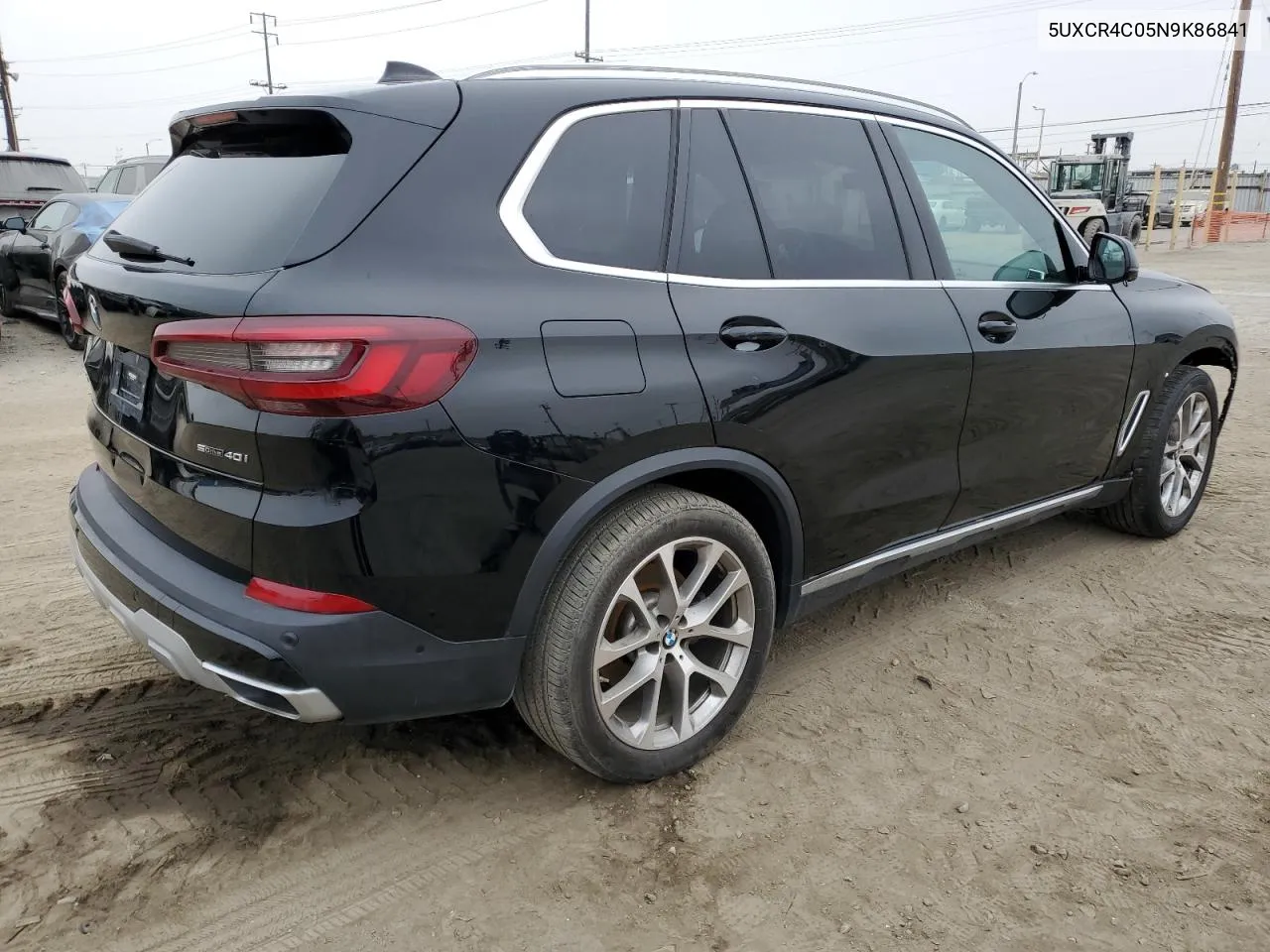 2022 BMW X5 Sdrive 40I VIN: 5UXCR4C05N9K86841 Lot: 75958464