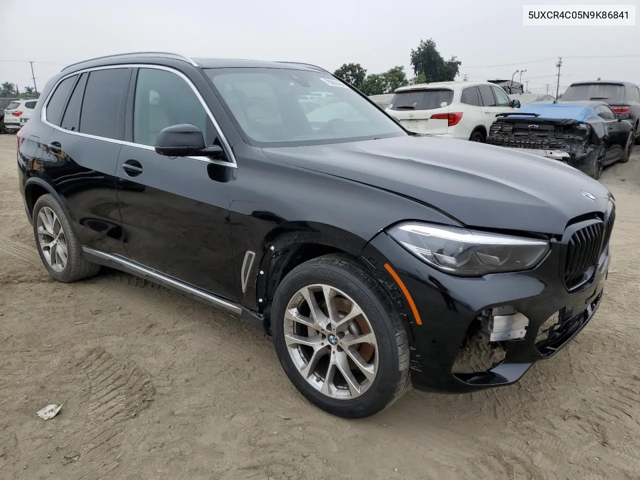 2022 BMW X5 Sdrive 40I VIN: 5UXCR4C05N9K86841 Lot: 75958464