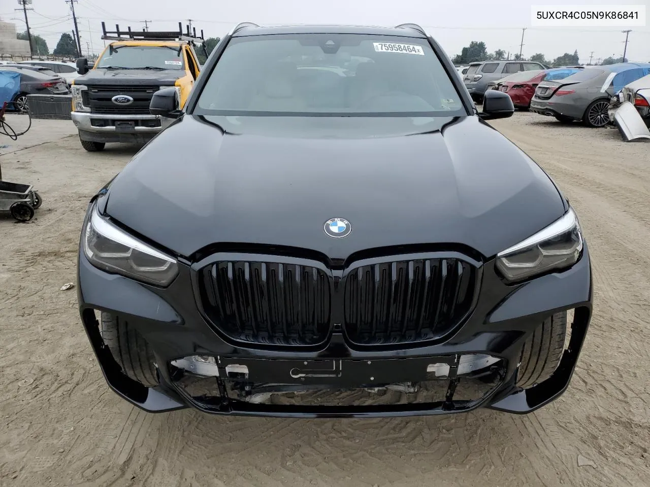 2022 BMW X5 Sdrive 40I VIN: 5UXCR4C05N9K86841 Lot: 75958464