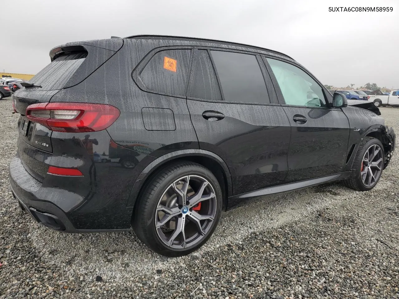 2022 BMW X5 xDrive45E VIN: 5UXTA6C08N9M58959 Lot: 76087954