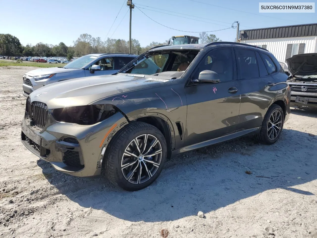 2022 BMW X5 xDrive40I VIN: 5UXCR6C01N9M37380 Lot: 76089164